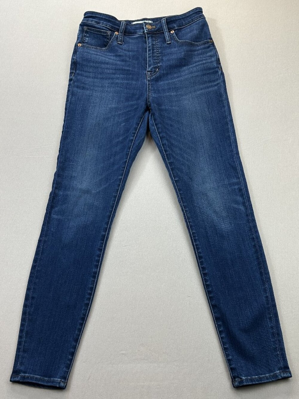Madewell Jeans Womens Size 28 Blue Denim Dark Wash Curvy High Rise Stretch